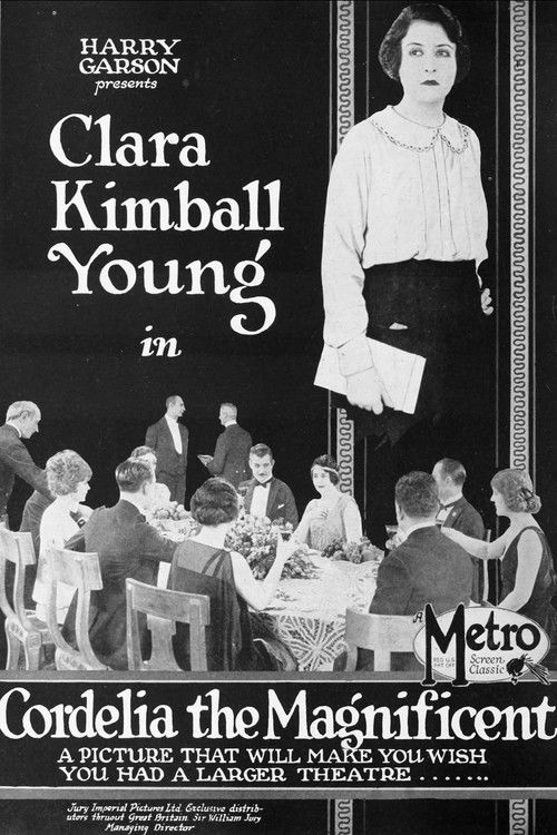 Cordelia the Magnificent (1923) poster