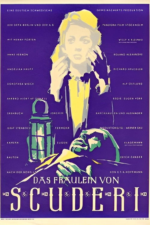 Das Fräulein von Scuderi (1955) poster