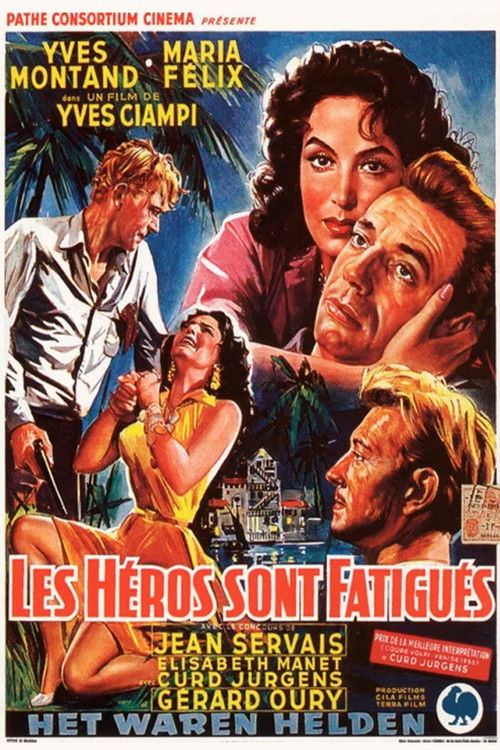 Les héros sont fatigués (1955) poster