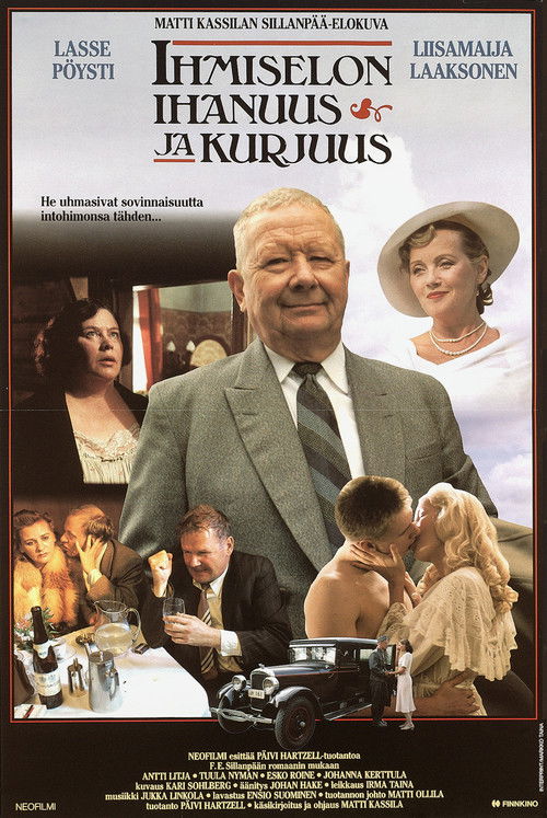 Ihmiselon ihanuus ja kurjuus (1988) poster