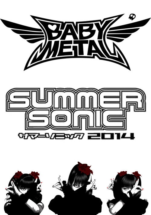 BABYMETAL - Live at Summer Sonic 2014 (2014) poster