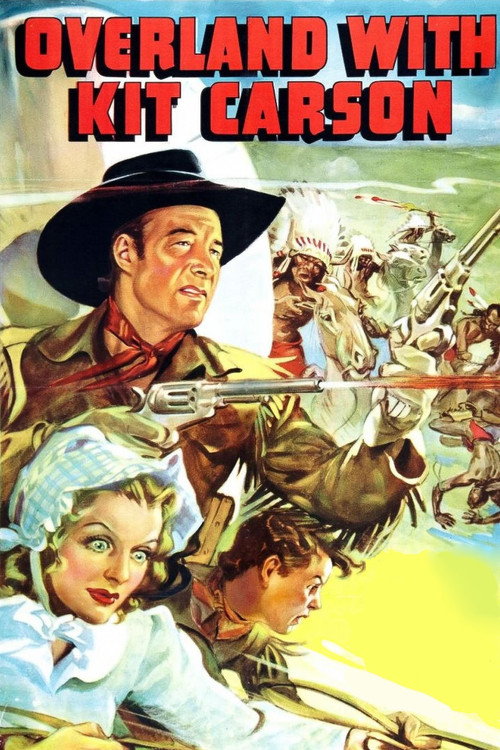 Overland with Kit Carson (1939) poster