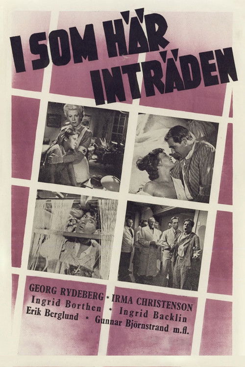 I som här inträden... (1945) poster