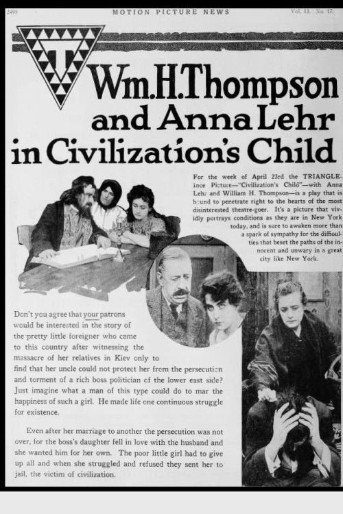 Civilization's Child (1916) poster