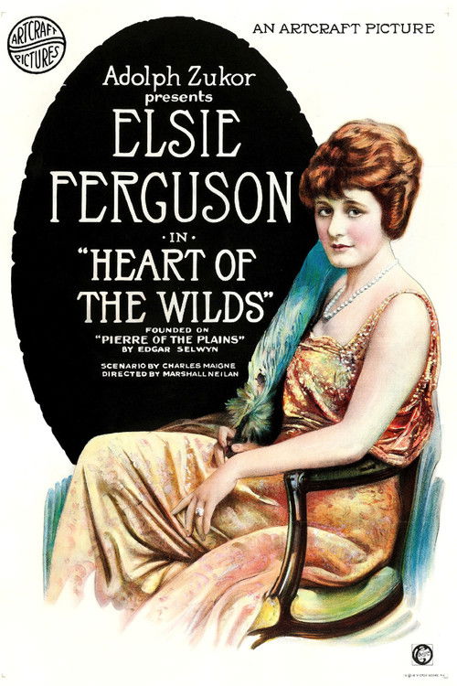 Heart of the Wilds (1918) poster