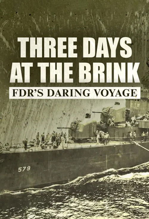 Three Days at the Brink: FDR's Daring Voyage (2019) poster