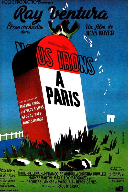 We Will All Go to Paris (1950) poster