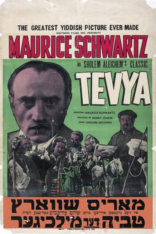 Tevye (1939) poster