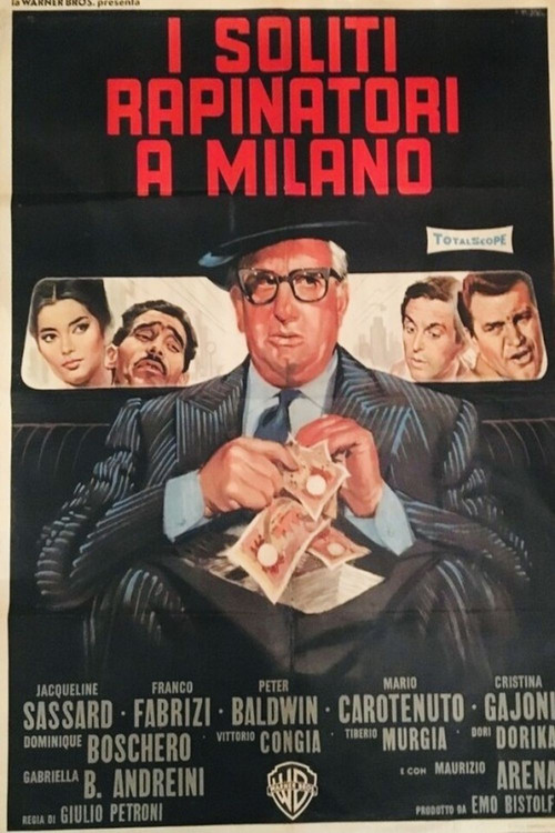 I soliti rapinatori a Milano (1961) poster