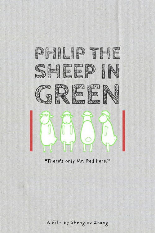 Philip the Sheep in Green poster
