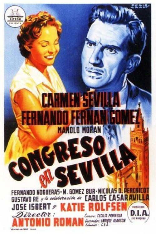 Congress in Seville (1955) poster