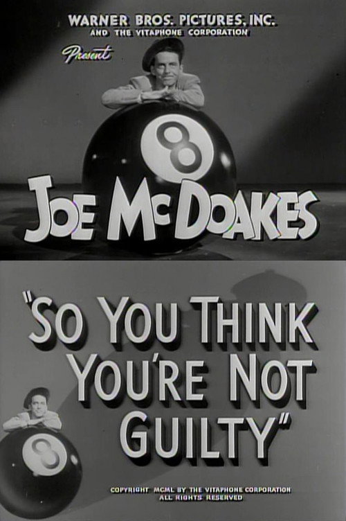 So You Think You're Not Guilty (1950) poster