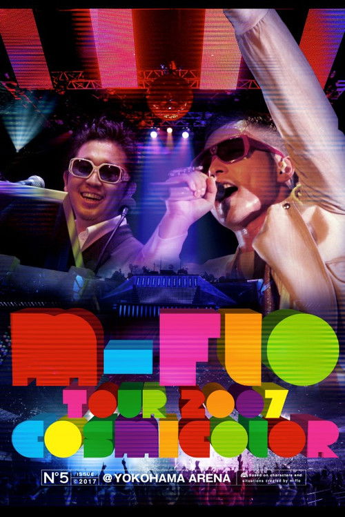 m-flo Tour 2007 COSMICOLOR at Yokohama Arena (2007) poster