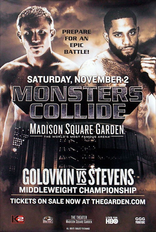 Gennady Golovkin vs. Curtis Stevens (2013) poster
