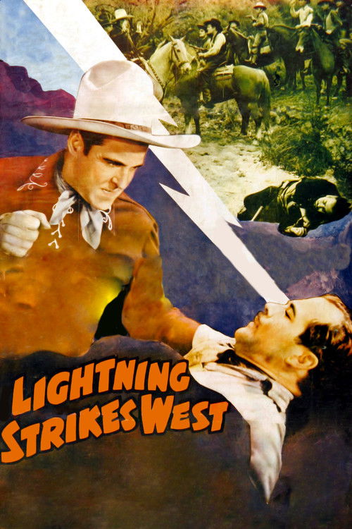 Lightning Strikes West (1940) poster