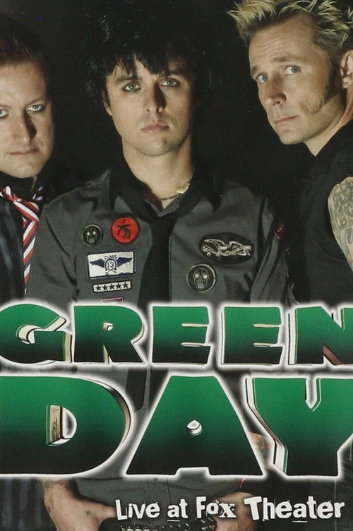 Green Day: Live at Fox Theater (2010) poster