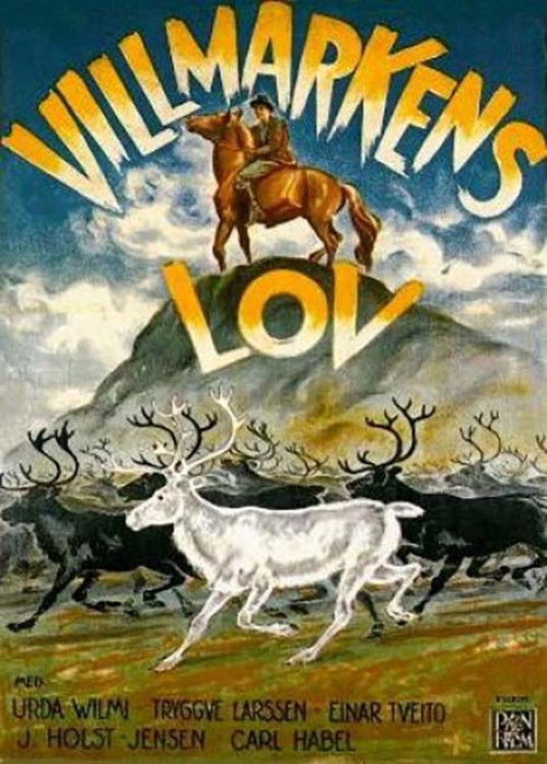 Villmarkens lov (1944) poster