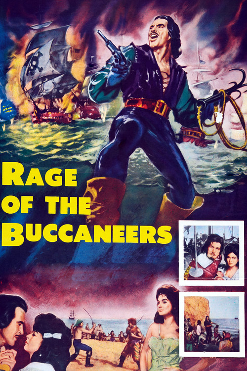 Rage of the Buccaneers (1961) poster