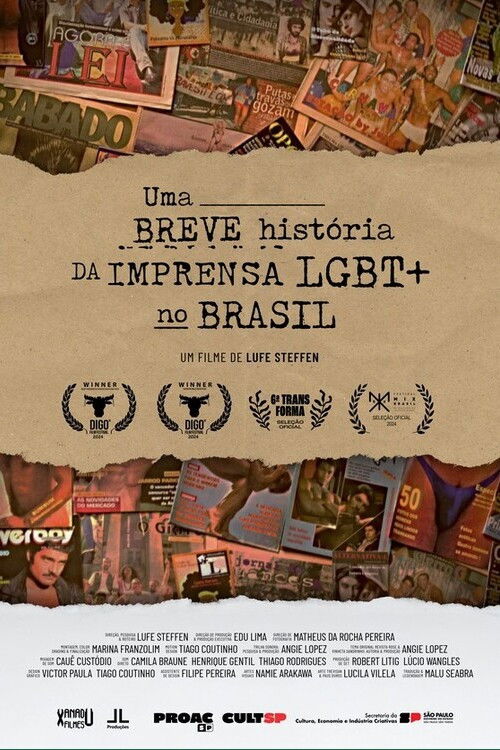 Uma Breve História da Imprensa LGBT+ no Brasil (2024) poster
