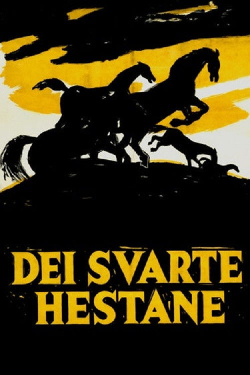 Dei svarte hestane (1951) poster