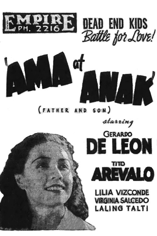 Ama at Anak (1939) poster