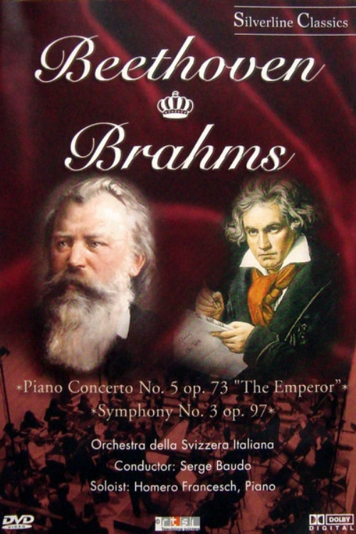 Beethoven & Brahms: Piano Concerto No. 5 Op. 73, Symphony No. 3 Op. 90 (2004) poster