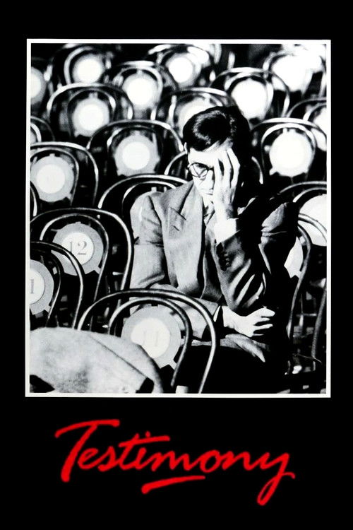 Testimony (1988) poster