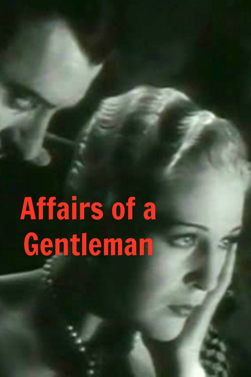 Affairs of a Gentleman (1934) poster