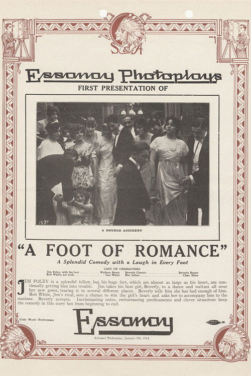 A Foot of Romance (1914) poster