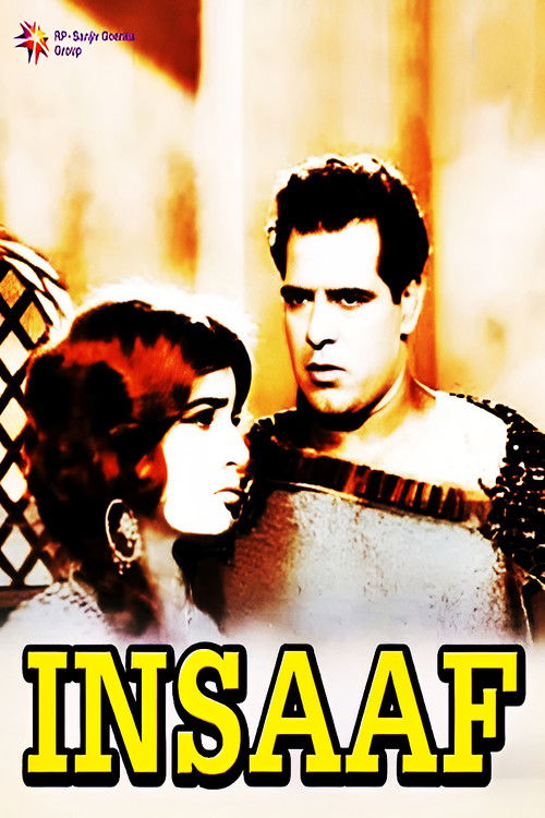 Insaaf (1966) poster