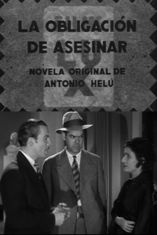 La obligación de asesinar (1937) poster