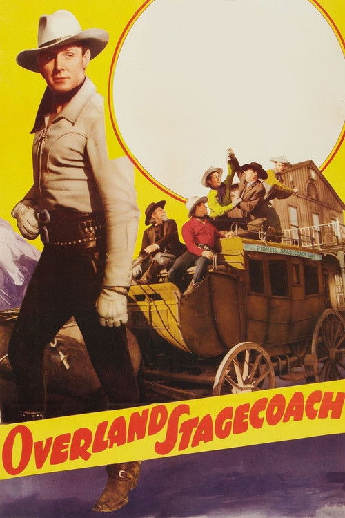 Overland Stagecoach (1942) poster