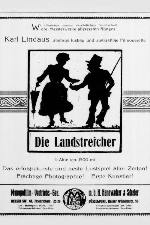 Die Landstreicher (1916) poster