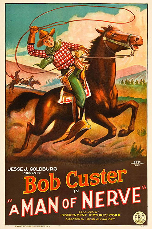 A Man of Nerve (1925) poster