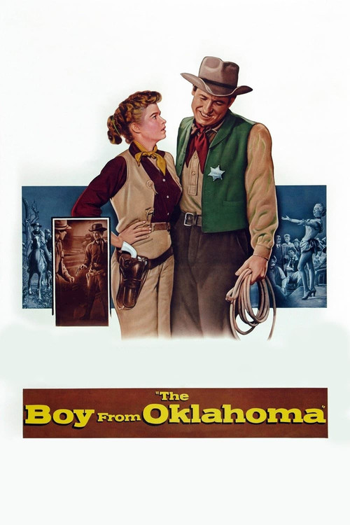 The Boy from Oklahoma (1954) poster