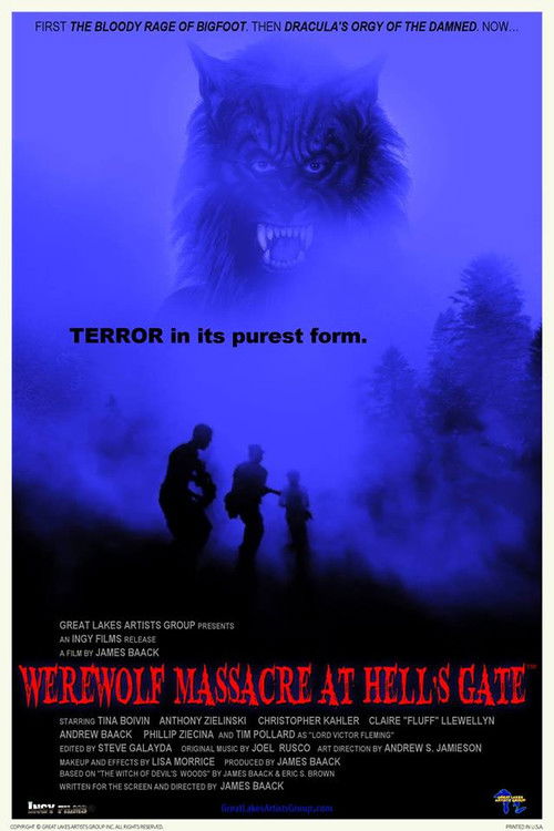 Werewolf Massacre at Hell's Gate (2015) poster