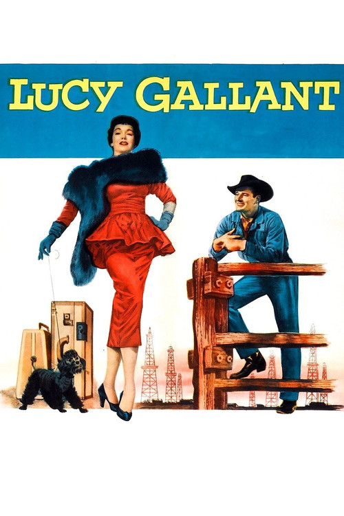 Lucy Gallant (1955) poster