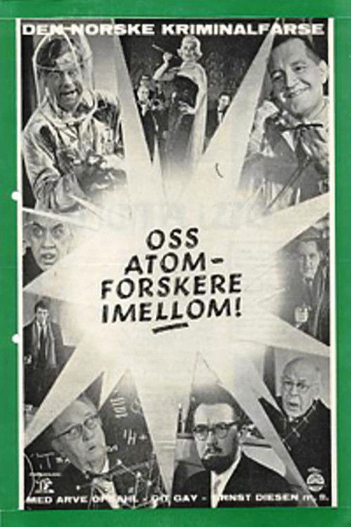 Oss atomforskere i mellom (1961) poster