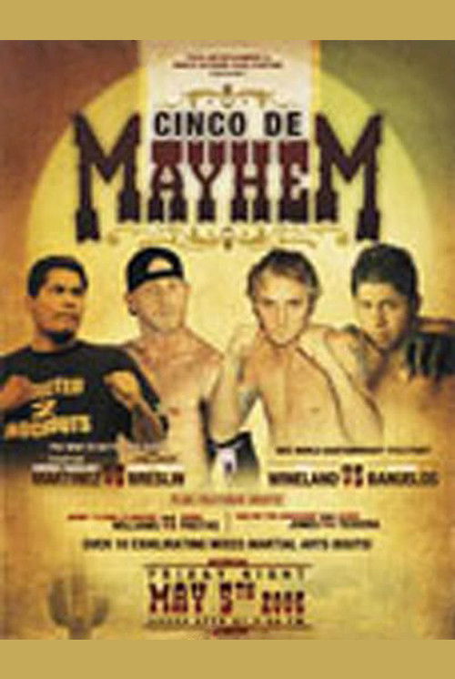 WEC 20: Cinco de Mayhem (2006) poster