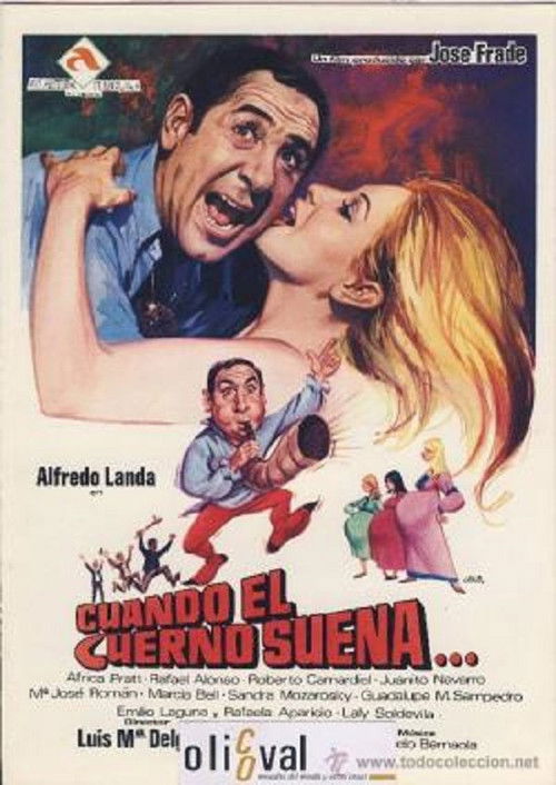 Cuando el cuerno suena (1975) poster