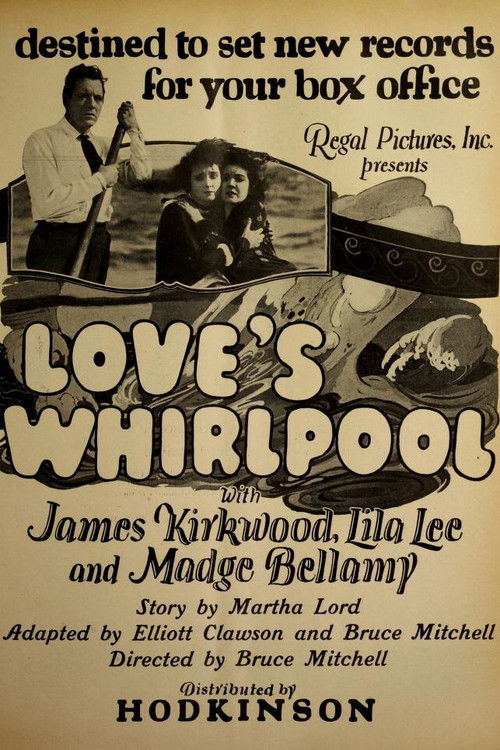 Love's Whirlpool (1924) poster
