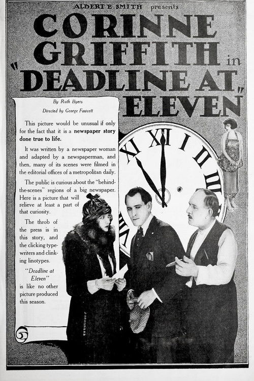Deadline at Eleven (1920) poster