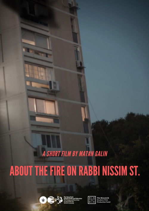 About The Fire On Rabbi Nissim Street (2020) poster