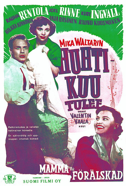 Huhtikuu tulee (1953) poster