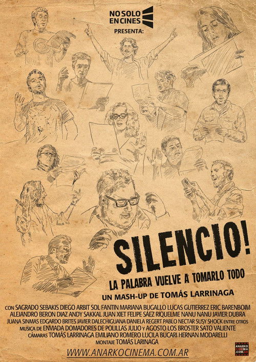 SILENCIO la palabra vuelve a tomarlo todo (2014) poster