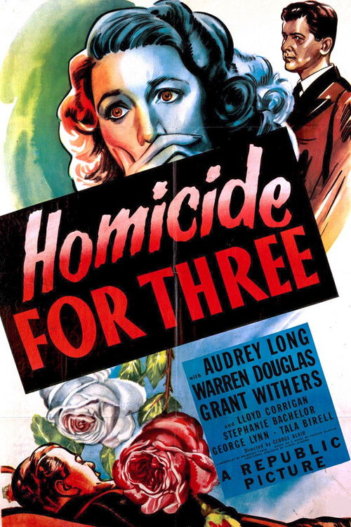 Homicide for Three (1948) poster