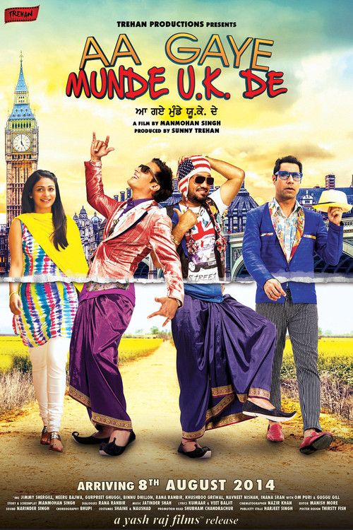 Aa Gaye Munde U.K. De (2014) poster