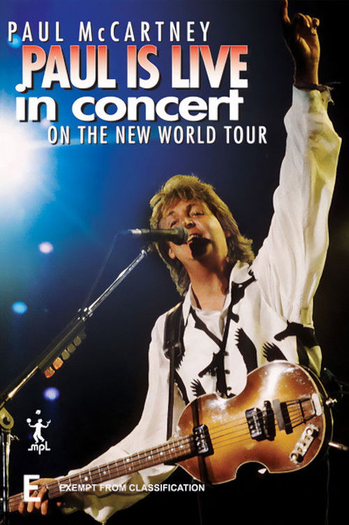 Paul Is Live In Concert – On the New World Tour (1994) poster