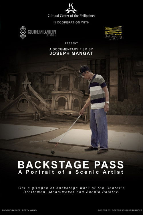 Backstage Pass: Portrait of a Scenic Artist (2022) poster