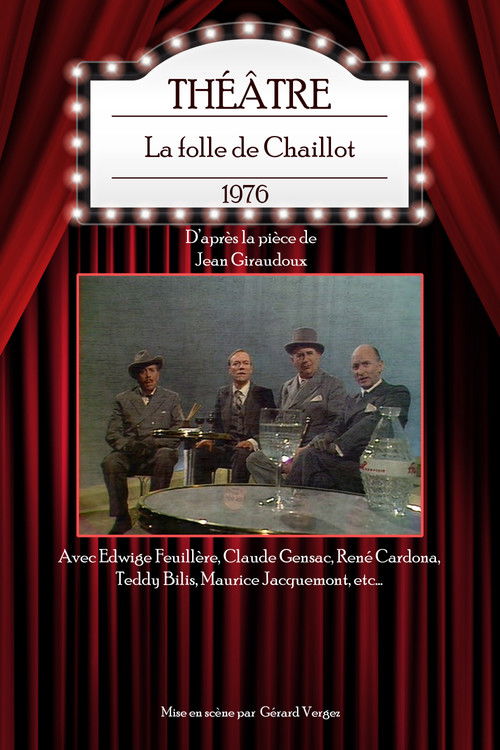 La Folle de Chaillot (1976) poster